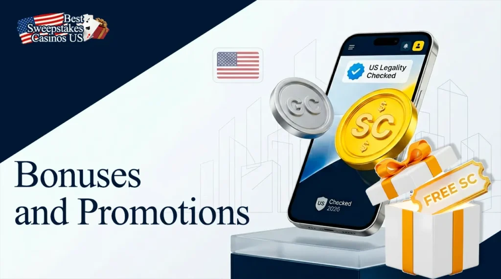 Best sweepstakes casino daily login bonuses and promo codes.